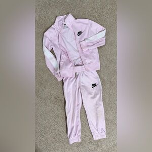 Nike Kids Pink Tracksuit